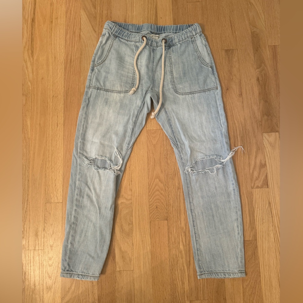 One Teaspoon Drawstring Boyfriend Jeans - Picture 3 of 6